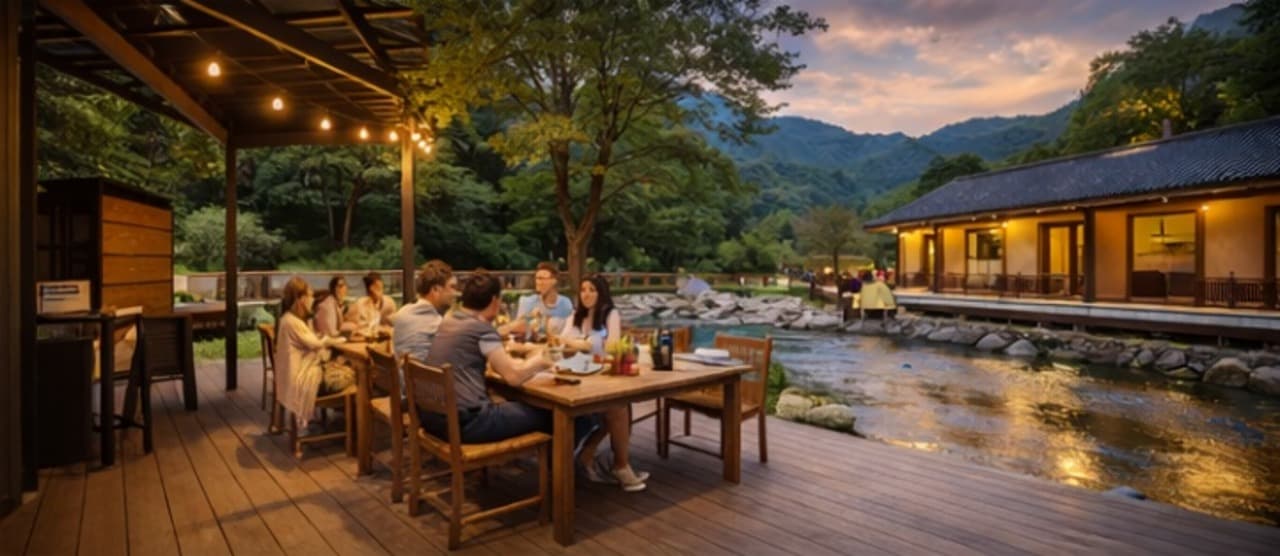 가평 계곡소풍펜션